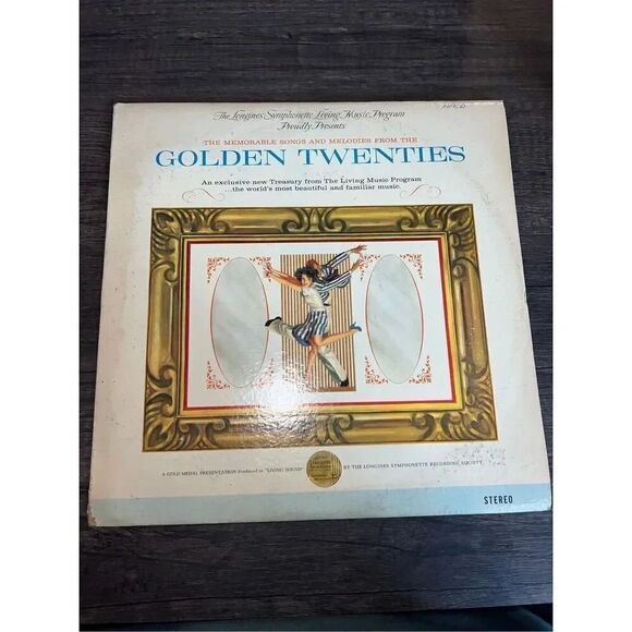 Vintage The Longines Symphonette Living Music Program Golden Twenties Record Alb - Picture 1 of 12